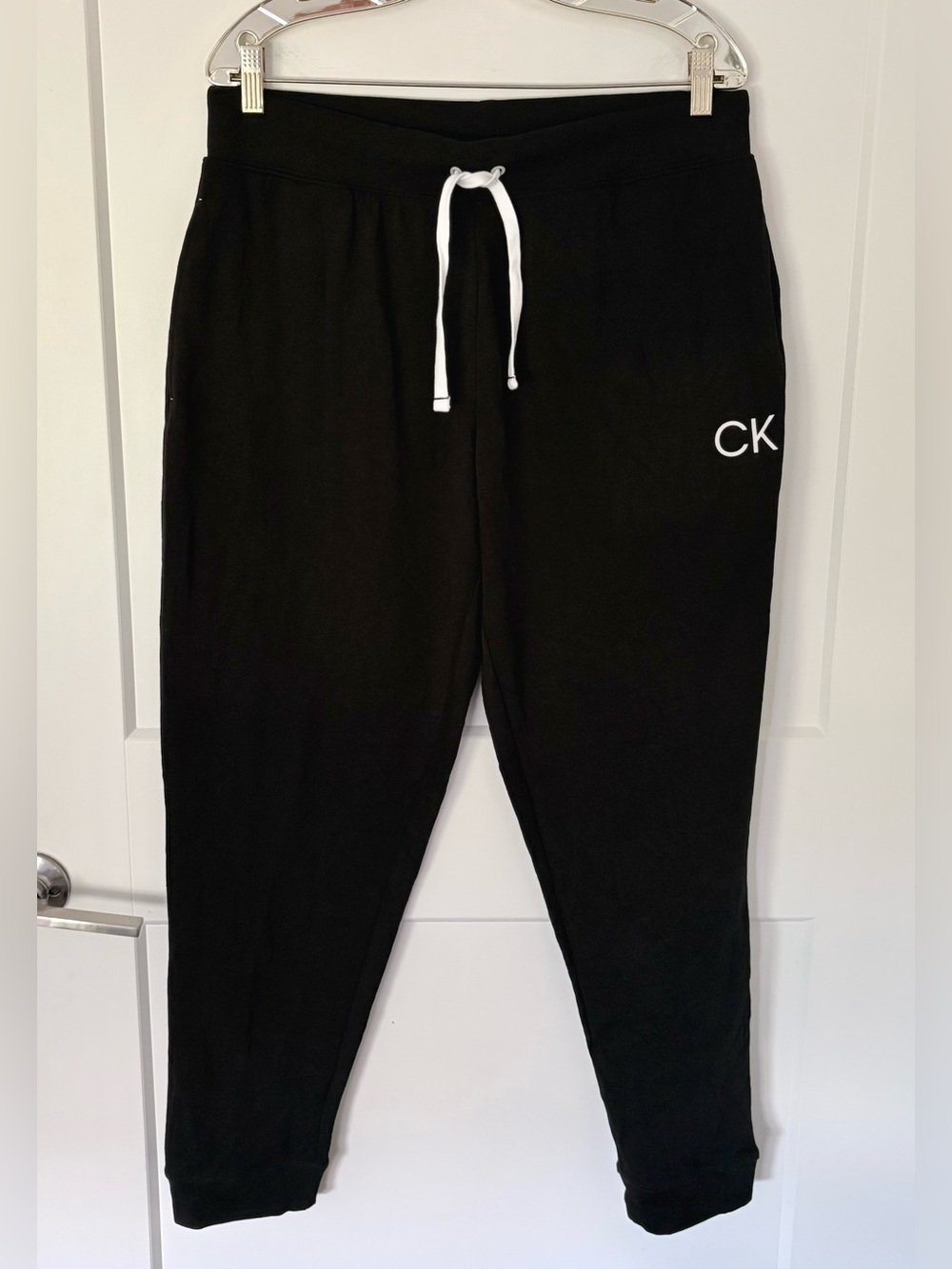 Calvin Klein Black Joggers/ Sleep pants Women’s size Large NWOT